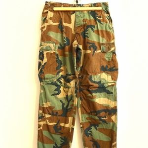 GREEN, BROWN, TAN, AND BLACK  WOMENS FATIGUES